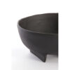 DISH ROSANA MATT BLACK ON BASE 21X20,5X10CM - Image 2