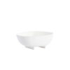 DISH ROSANA CREAM ON BASE 27X26,5X11,5CM