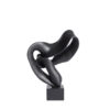 ORNAMENT KAJAN MATT BLACK 33X14,5X44,5CM