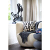 ORNAMENT KAJAN MATT BLACK 33X14,5X44,5CM - Image 2