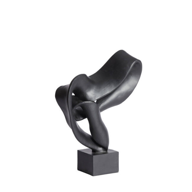ORNAMENT KAJAN MATT BLACK 33X14,5X44,5CM - Image 3