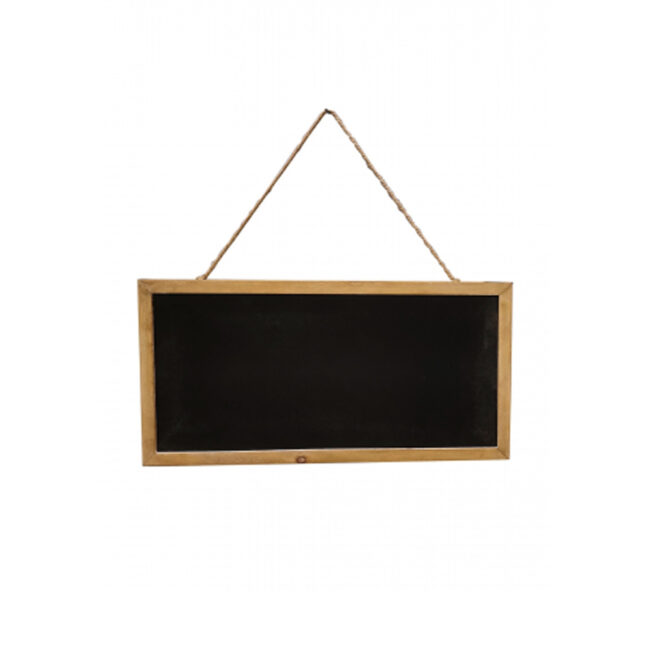 BLACKBOARD WITH WOOD FRAME ASSORTED 2 COLORS 60X30CM - Image 3