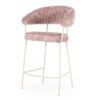 BARCHAIR LIZZY PINK FEMME 55X53X96CM