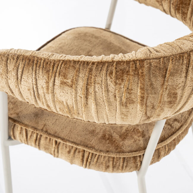BARCHAIR LIZZY MUSTARD FEMME 55X53X96CM - Image 4