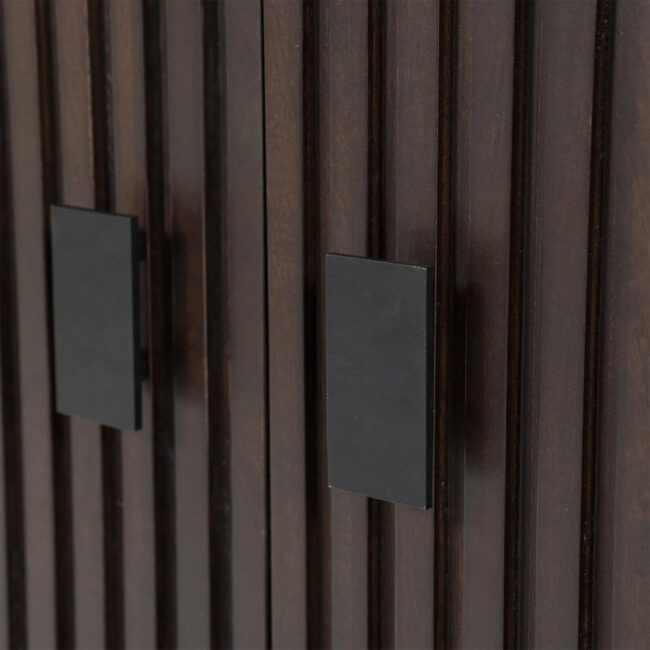WALL CABINET REMI BROWN 200X37X200CM - Image 5