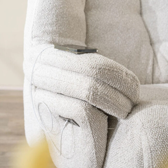 ARMCHAIR CALEB BEIGE SALERNO 86X94X108CM - Image 4