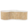 COFFEE TABLE KIRA LARGE 129X84X36CM