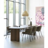 DINING TABLE JOSH BROWN 250X110X77CM - Image 2