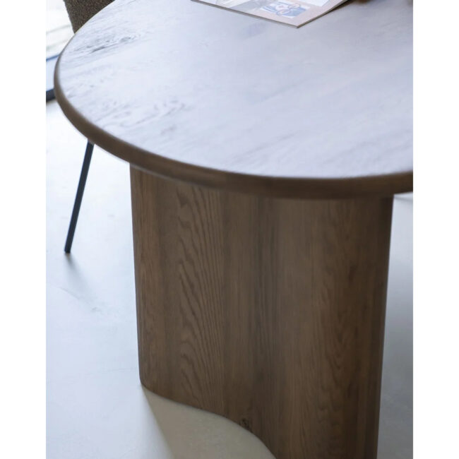 DINING TABLE JOSH BROWN 300X110X77CM - Image 3