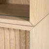 BOOKCASE MILO NATURAL 180X42X173CM - Image 3