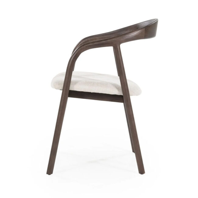 CHAIR RAYVEN BROWN 55X60X76CM - Image 3