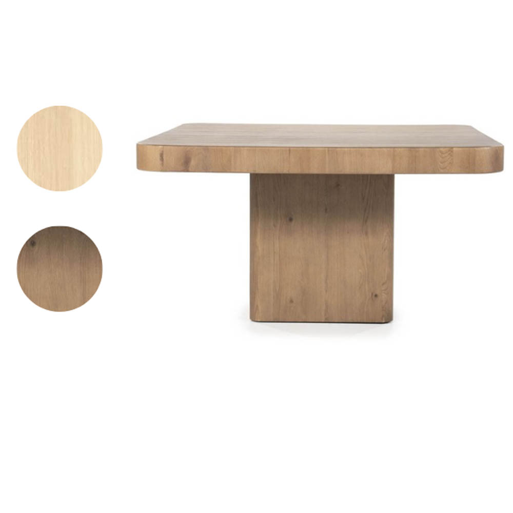 DINING TABLE HARMONIE BROWN 140X140X75CM