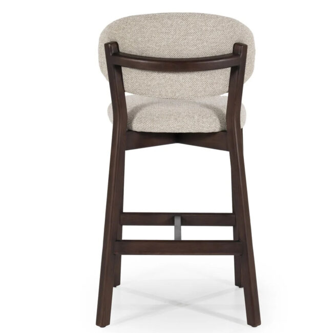 BAR CHAIR MIKKY BROWN TAUPE MOON 53X57X97CM - Image 3
