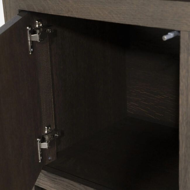 CABINET HELSINKI  BROWN 120X42X220CM - Image 4