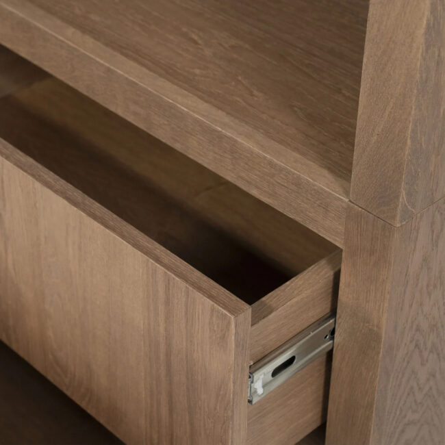 CABINET HELSINKI LIGHT BROWN 150X42X220CM - Image 3