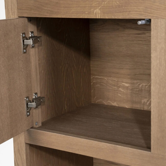 CABINET HELSINKI LIGHT BROWN 150X42X220CM - Image 4