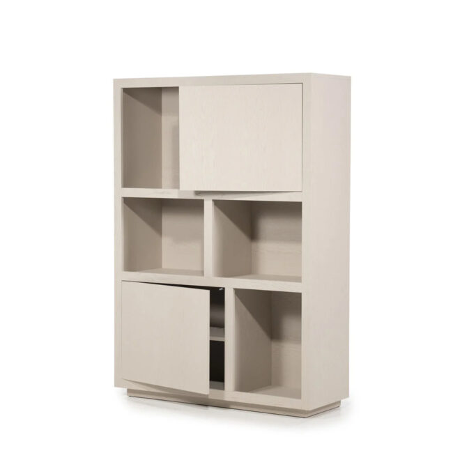 CABINET HELSINKI  TAUPE 120X42X170CM - Image 3