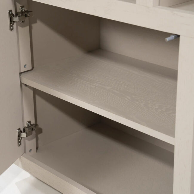 CABINET HELSINKI  TAUPE 120X42X170CM - Image 4