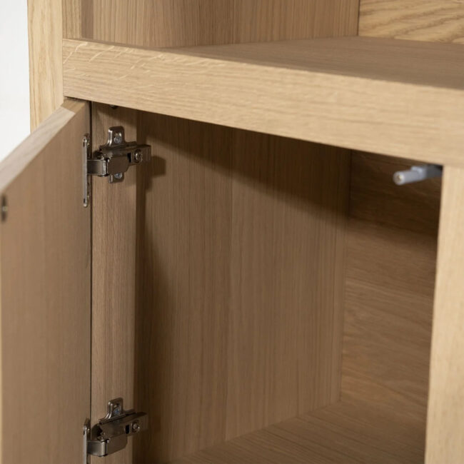 CABINET HELSINKI NATURAL 120X42X220CM - Image 3