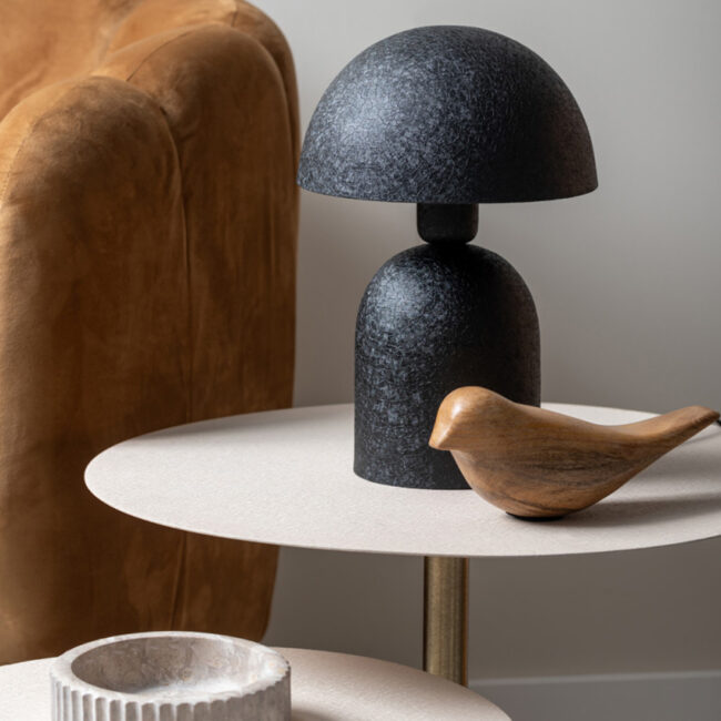 TABLE LAMP BOAZ BLACK 21XH21CM - Image 3