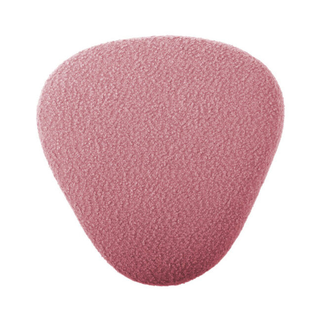 POUF ADA ORGANIC FADED PINK 40X38CM - Image 3