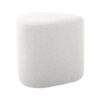 POUF ADA ORGANIC BOUCLE OFF WHITE 40X38CM