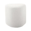 POUF ADA ORGANIC BOUCLE OFF WHITE 40X38CM - Image 2