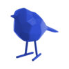 STATUE BIRD SM.POLYRESIN.BR.BLUE 13X7X17CM