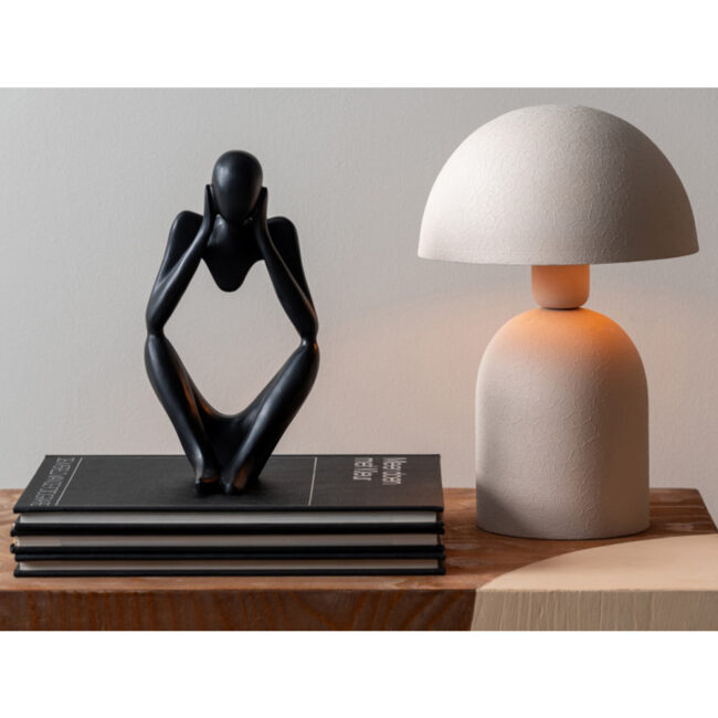 STATUE DREAMING POLYRESIN BLACK 11XH21CM - Image 3