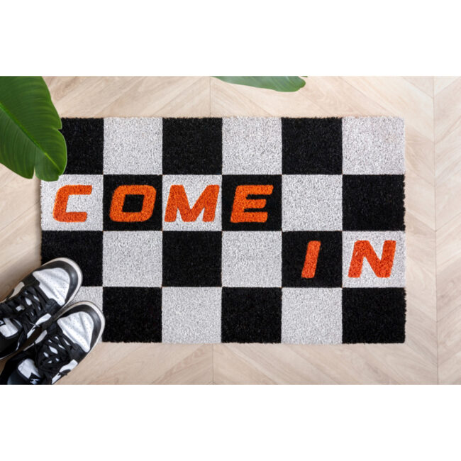 DOORMAT COME IN BLACK/WHITE 50X1,5CM - Image 3