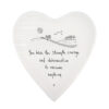 HEART COASTER YOU HAVE THE STRENGTH 10X11CM