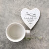HEART COASTER YOU HAVE THE STRENGTH 10X11CM - Image 2