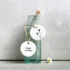 PORCELAIN FLORAL HANGER HAPPY BIRTHDAY 3,5X3,5CM - Image 3