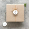 PORCELAIN FLORAL HANGER HAPPY BIRTHDAY 3,5X3,5CM - Image 2