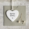 LITTLE PORCELAIN HEART SPECIAL TEACHER 4,5X4,5CM - Image 2