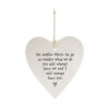 ROUND HEART NO MATTER WHERE WE GO 8,5X9,5CM