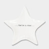 SMALL WOBBLY STAR DISH YOU’RE A STAR 9X9X1,3CM