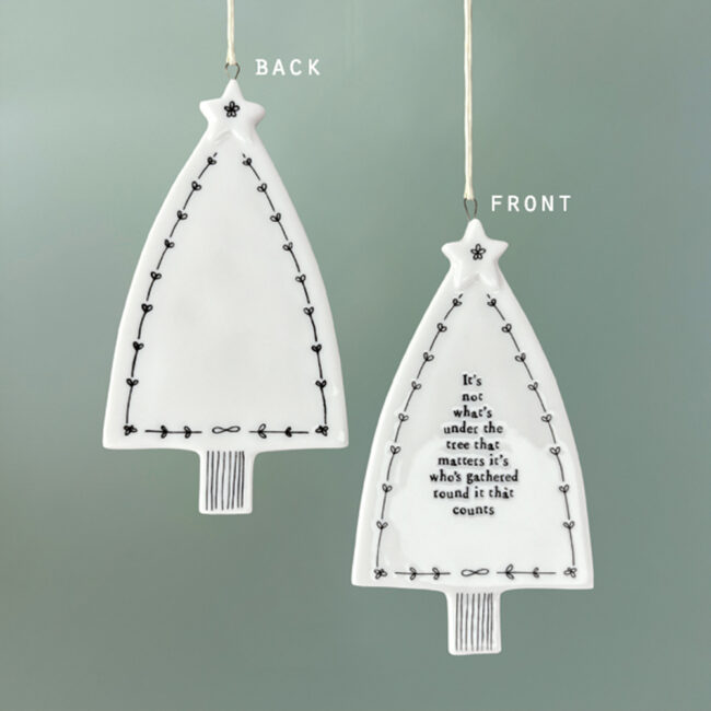 PORCELAIN HANGERTREE UNDER THE TREE 11,5X6,5CM - Image 3