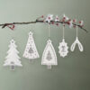 PORCELAIN HANGERTREE UNDER THE TREE 11,5X6,5CM - Image 2