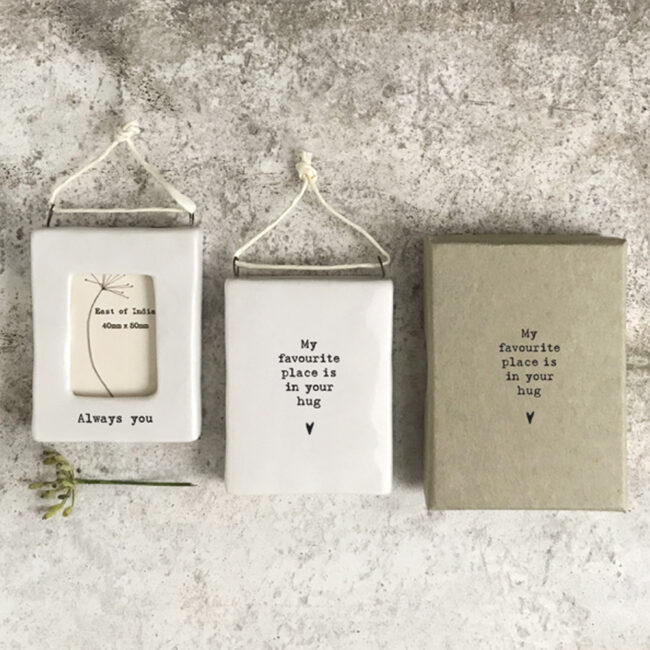 MINI HANGING FRAME ALWAYS YOU MY FAVOURITE 7,5X5,5X2CM - Image 3