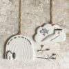 PORCELAIN RAINBOW HOPE DAYS FULL OF RAINBOWS 6,2X7,3X0,9CM - Image 2