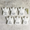 TINY PORCELAIN ANGEL ALWAYS BY YOUR SIDE 3X2,5X0,3CM