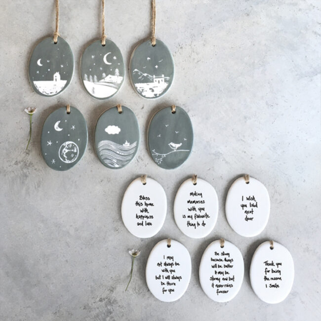 PORCELAIN HANGERMAKING MEMORIES WITH YOU 7X5,5X0,5CM - Image 3