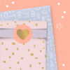 GIFT STICKERS LOVELY HEARTS - Image 3