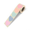 GIFT STICKERS MULTICOLOUR PASTEL 2,2CM