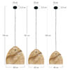 CEILING LIGHT RATTAN NATURAL - Image 2