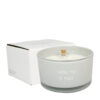 MESSAGE IN A BOTTLE SOY CANDLE THANK YOU SO MUCH AMBER'S SECRETS 90X90X50MM - Image 2