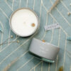 MESSAGE IN A BOTTLE SOY CANDLE THANK YOU SO MUCH AMBER'S SECRETS 90X90X50MM - Image 3