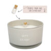 MESSAGE IN A BOTTLE SOY CANDLE HAPPY BIRTHDAY FIG'S DELIGHT 90X90X50MM