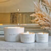 SOY CANDLE FABULOUS FRIEND FRESH COTTON 75X75X50MM - Image 3